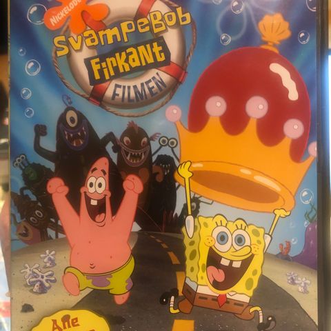 (DVD) Svampebob Firkant Filmen (2004) Norsk tale