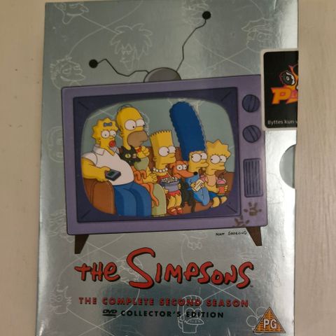 The Simpsons Sesong 2 - Uåpnet/Forseglet