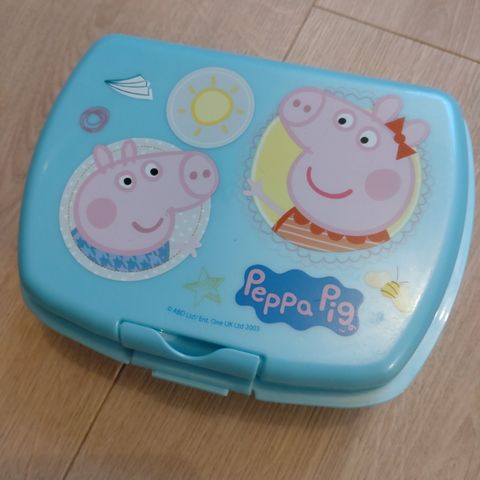 Peppa gris matboks