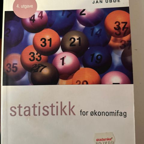 Statistikk for økonomifag