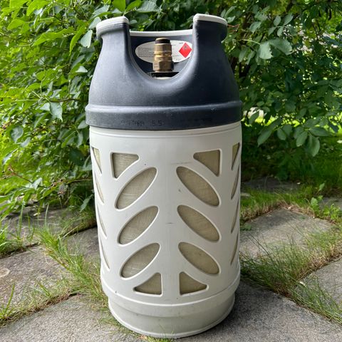 Gassbeholder 10 liter med AGA propan