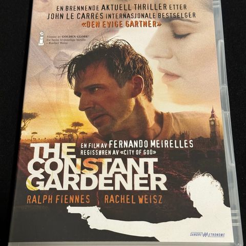 The Constant Gardener (DVD) Norsk Tekst