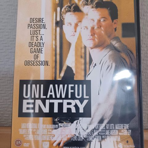 Unlawful Entry - Krim / Thriller / Mystikk (DVD) –  3 filmer for 2