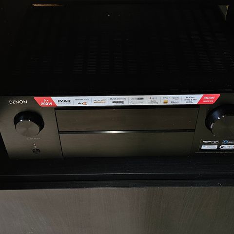 Denon AVC-X4700H Hjemmekinoreceiver - Mulig solgt, og holdes av til 16.09.24