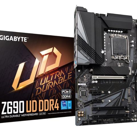 Pakke tilbud: i5 12600k - Gigabyte Z690 UD DDR4 - DDR4-3600 - 32GB - CL16