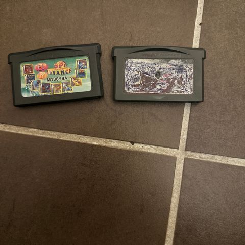 Gameboy advance spill