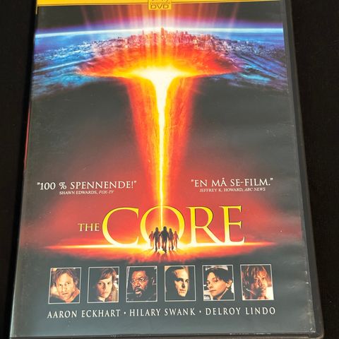 The Core (DVD) Norsk Tekst