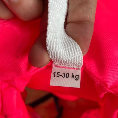 Redningsvest 15-30kg.