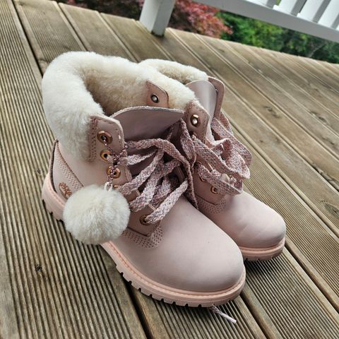 Timberland rosa støvler