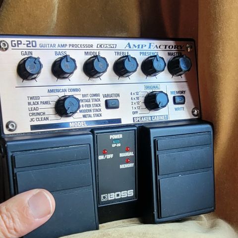 Boss GP-20 Amp Factory


Discontinued