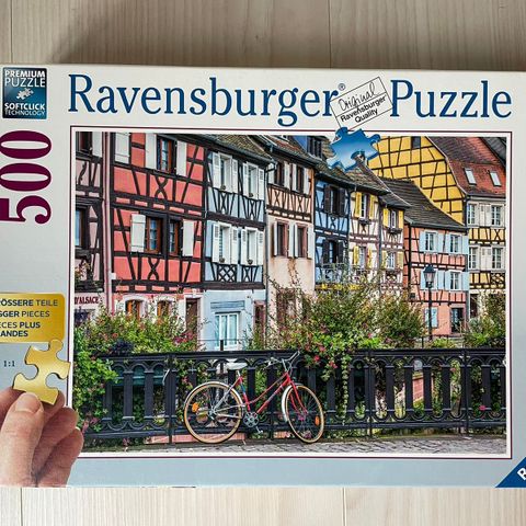 Ravensburger puslespill 500 biter