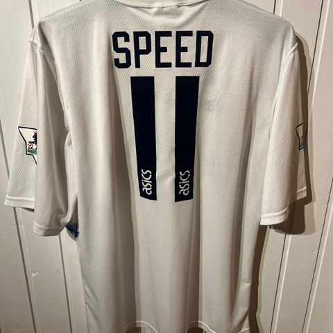 Vintage Leeds 1995-96 fotballdrakt - Speed 11