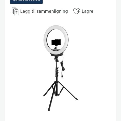 RINGLIGHT VIDEO TIKTOK FOTO UTLEIE