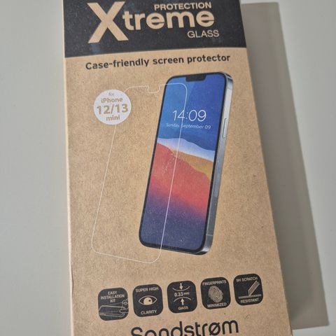 Ubrukt iPhone 12/13 mini screen protection