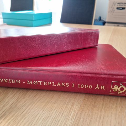 Postens jubileumsalbum i forbindelse med Skiens 1000års jubileum