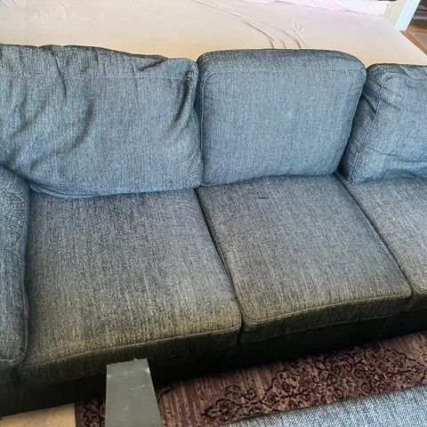 2stk 3-seter sofa.