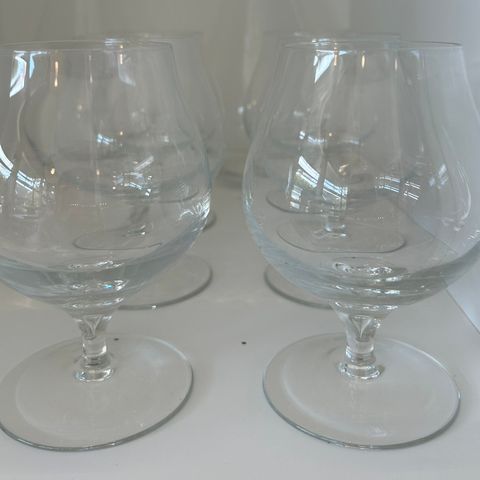 6 stk. Cognac glass