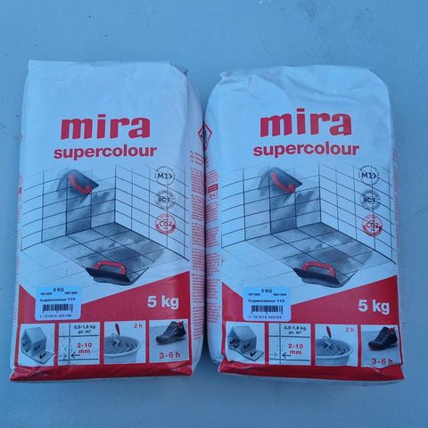 Mira supercolor gulv- og veggfuge