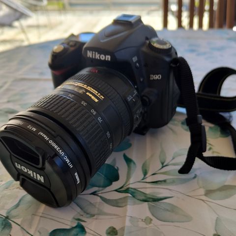 Nikon D90 med MYE ekstrautstyr