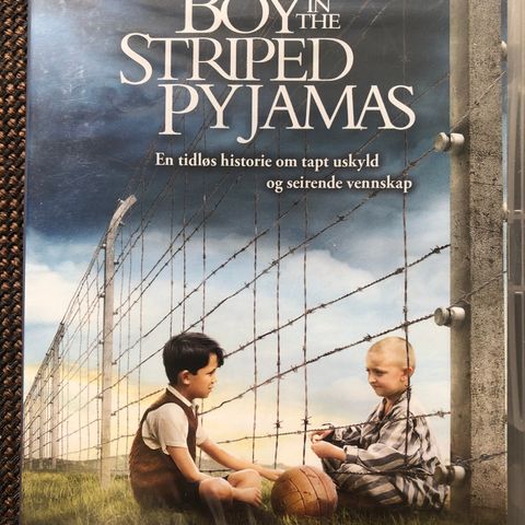 (DVD) *NY* I plast The Boy in the Striped Pyjamas (2008) Norsk tekst