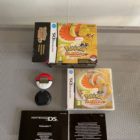 Pokemon Heartgold + Pokewalker Nintendo DS