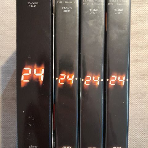 24 (DVD,4 sesonger)