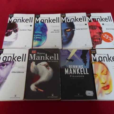 Henning Mankell bokpakke