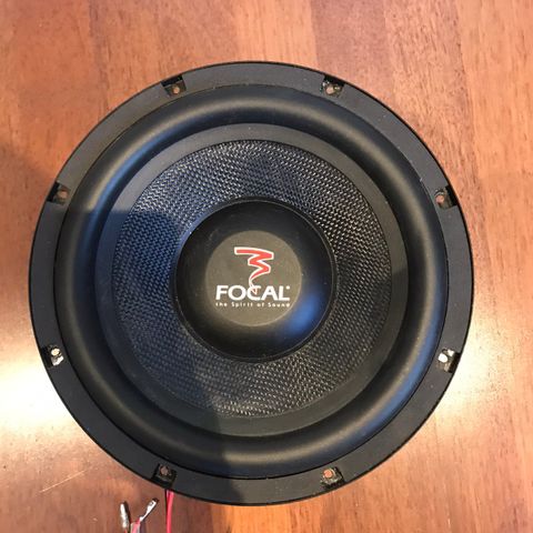 Focal 10" Tommer Sub / Bass element (Defekt)