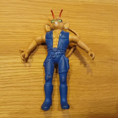 Biker mice from mars / Mc Mus - Throttle Superbendables - Bendy - Galoob