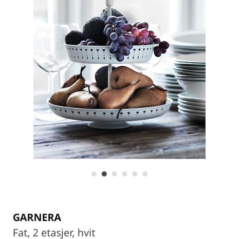 IKEA Garnera serveringsfat - ny i boks