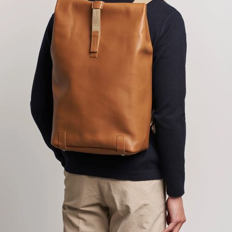 Large Leather Backpack - Brooks England