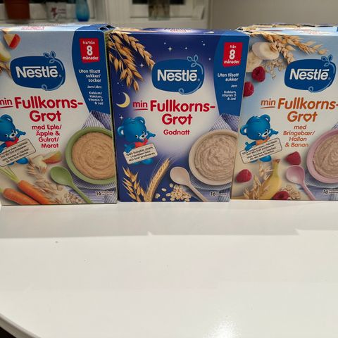 Nestle Fullkorns Grøt