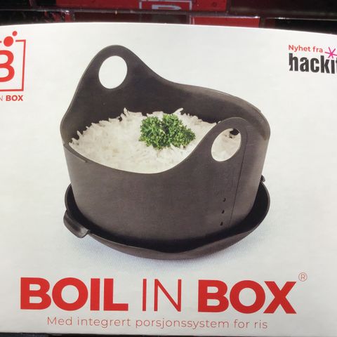 Hackit - Boil in box NY/UÅPNET i eske