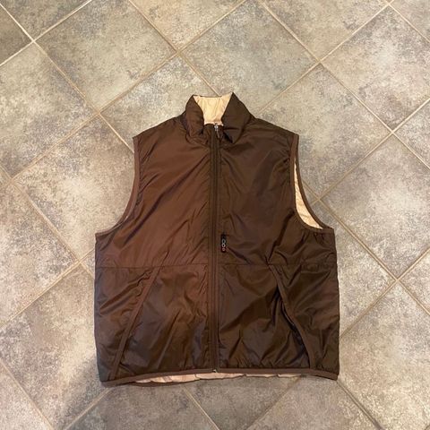 Vintage reversible vest