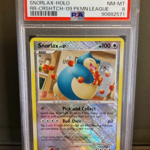 Snorlax #33 - Pokemon Platinum PSA 8