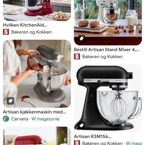 Kitchen aid Artisan