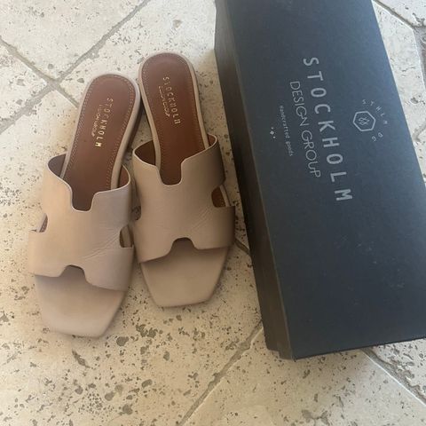 Stockholm nude sandaler str 37