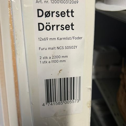 4 Dørsett