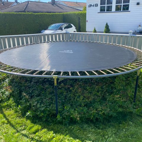 Mzone trampoline 4,27 meter uten sikkerhetsnett mm