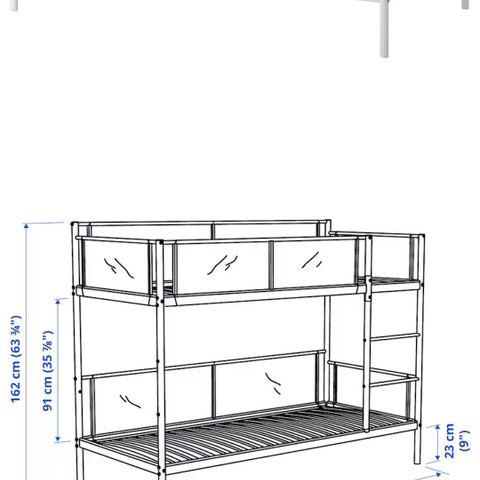 Køyeseng IKEA