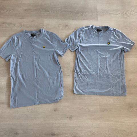 Lyseblå Lyle and Scott tskjorte