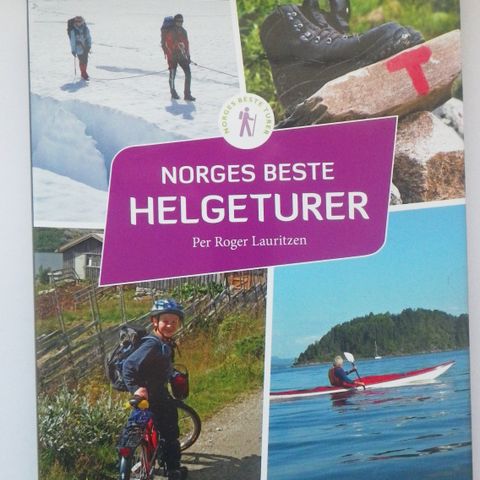 Norges beste helgeturer, turbøker - som ny