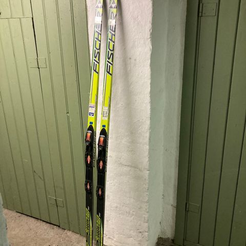 Fisher carbon lite classic gold racing ski 202