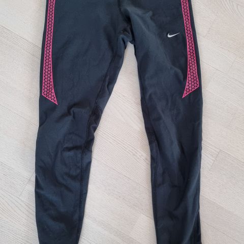 Nike treningstights svart str M