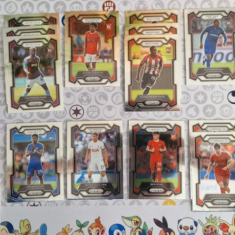 Panini Prizm EPL 2023-24 Rookie Cards