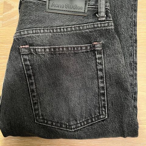 ACNE JEANS MECE ASH BLACK