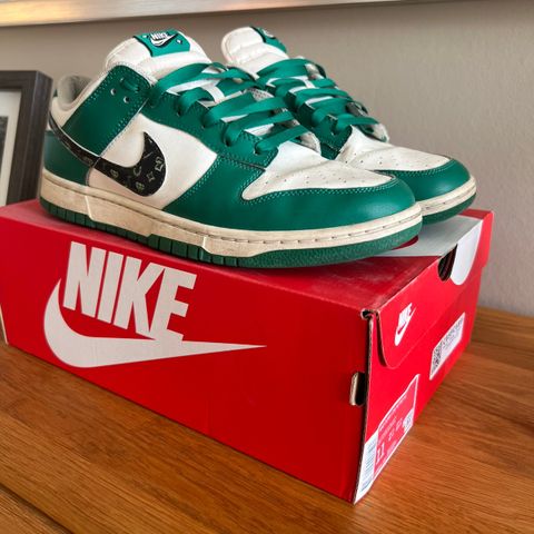 Nike dunk low lottery grønn