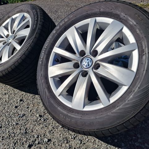 16" 5x112 VW, Audi, Skoda Strøkne sommerdekk! 215/55-16 "