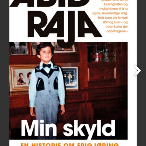 Abid Raja - min skyld boka uåpnet(Før pris 399)