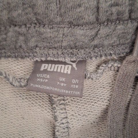 Puma joggebukse  7- 8 år (Passer mer for 6-7 åring)